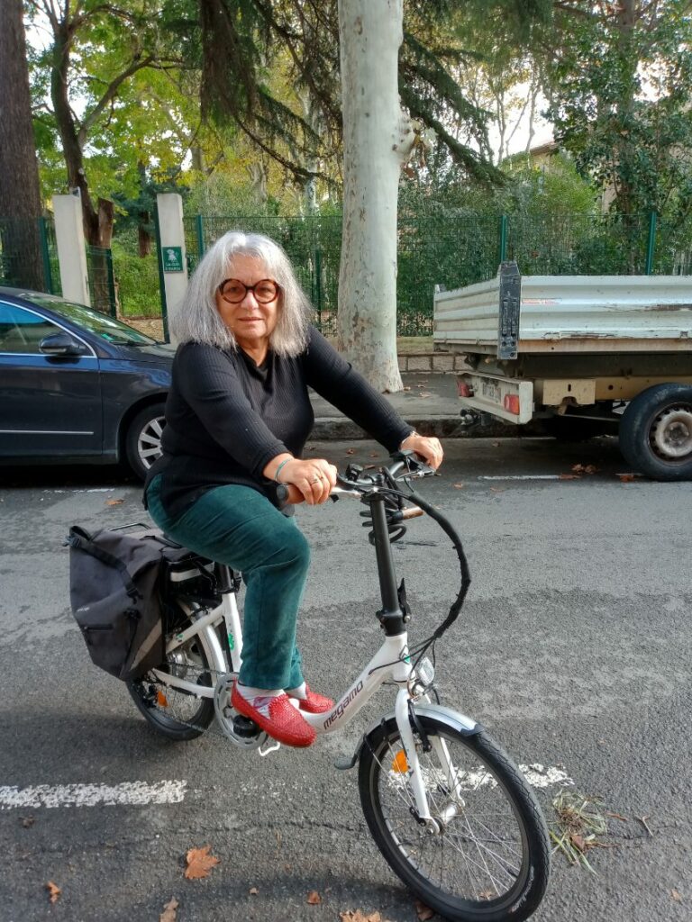 Portrait cycliste Amélia