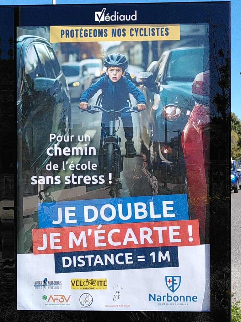 campagne sécurité cyclistes