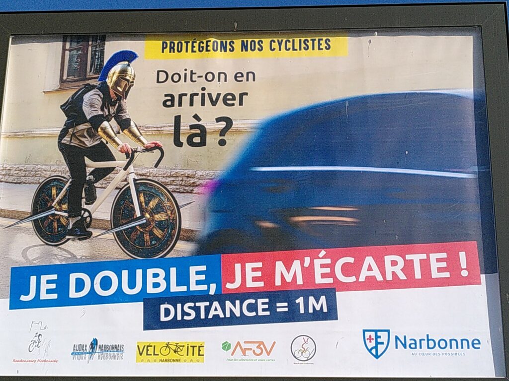campagne sécurité cyclistes