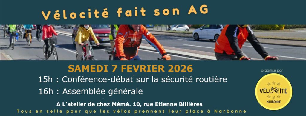 AG Vélocité Narbonne 2026